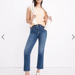 Madewell Cali Demi-Boot Jeans in Bodney Wash